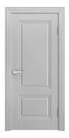 Межкомнатная дверь «Тринити 2» тип2 Наличник Классический 100мм (Эмаль грей)