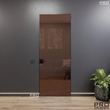 Комплект скрытой двери Pro Design Glass Зеркало бронза, графит